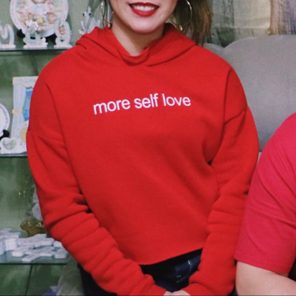 Rue21 Crop Top Sweater Hoodie